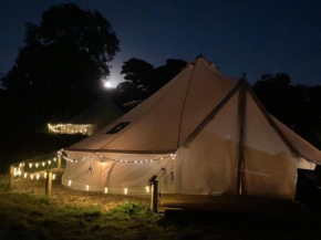 Wallaby Way Bell Tent at Roaches Retreat Eco Glampsite